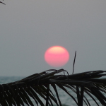 Coucher de soleil à Negombo... sans trucage